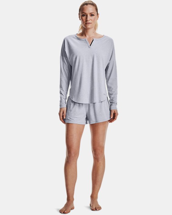 Women's UA RECOVER™ Sleepwear Shorts, Gray, pdpMainDesktop image number 2
